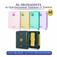 Small Quran Al Quran Tilawah Muhaddits Size A6 Translation Tajwid Color Cover Zipper