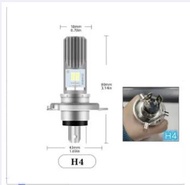 Untuk Sepeda Motor Listrik 12-80V H4 BA20D t19 p15d Lampu Led Sepeda Motor 3000LM Tinggi/Rendah Beam
