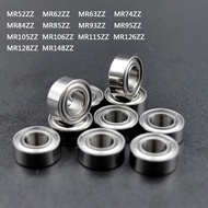 10pcs Miniature Bearings Strong Nail MR52ZZ MR63ZZ MR74ZZ MR84ZZ MR85ZZ MR93ZZ MR95ZZ MR105ZZ MR106Z
