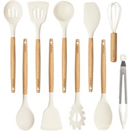 CAROTE  Cooking Utensils Set, Kitchen Utensils Set 10 Pcs for cooking,  Spatula Set with Heat Resist