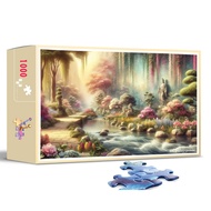 Fairy Garden 1000-piece jigsaw puzzle, 50x80cm, Ha Dong-puzzle 133