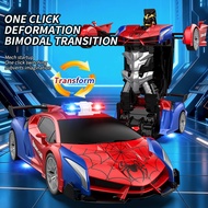 New Product~Hot-selling Deformed Remote Control Car Children Rechargeable Movable Racing Car Model B