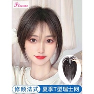 100% Human Hair Swiss Net Wig Hair Piece Hair Topper Hair Replacement Cover White Hair For Woman