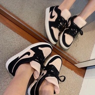Pure Original AJ1 Milk Tea Powder Low Low-Top Campus Couple Trendy Men Women All-Match Basketball Sh