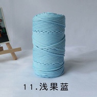 Benang PP Spring Size 4mm Benang Kait Yarn 圆股纱线 300g Ready stock Polyester yarn