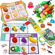 Esjay Sorting Toys for Toddlers, Preschool Learning Activities, Montessori Toys Sensory, Educational