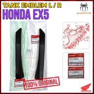 100% ORIGINAL HONDA EX5 / EX5 DREAM TANK EMBLEM FRAME BODY EMBLEM LOGO TANK COVER 87121-GN5-0008M / 