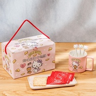 Hello Kitty奶油方塊酥-馬克杯攪拌棒禮盒(可i郵箱取貨)
