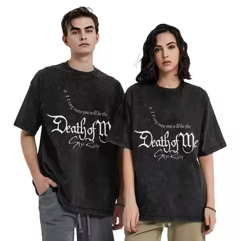 skye riley death of me tee T-Shirt blue lock gifts for boyfriend customs cute tops Men's t shirts