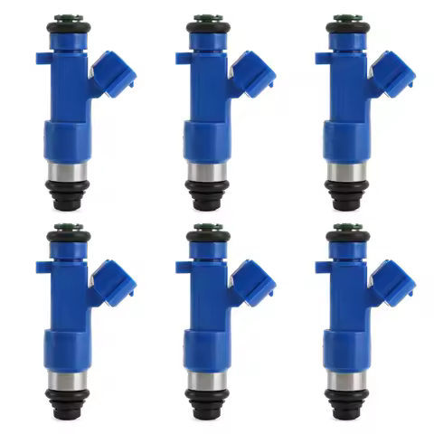 PEIVSO 6Pcs For Nissan GTR INFINITI G37 550cc Fuel Injector 16600-JF00A 14002-AN001 14002AN001 16600