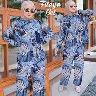 Daily Set Rayon Tiedye- Homey Set Fit Xl - Homewear Set Rayon - Piyama