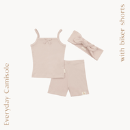 Everyday  Collection Camisole with biker shorts  Cotton100% (เสื้อสายเดี่ยว + กางเกง Biker + ผ้าผูกผ
