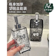 Transparent Shower Gel Shampoo Dispenser Bottle 400ml Hand Sanitizer Bottle - AZ STORE