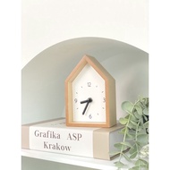 In 24 Hours. Home Shape Minimal Clock 7"