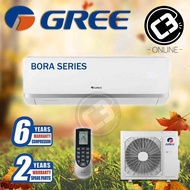 GREE BORA SERIES 2.5HP GWC24AAE-K3NNA1A (Non-Inverter)