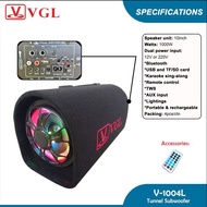 VGL BLUETOOTH TUNNEL SUBWOOFER SPEAKER ( V-1004L )