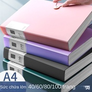 A4 document bag, transparent insert, exam paper storage bag, magic document organizer