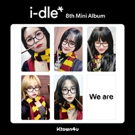 I-DLE "We Are" K4 special card magic academy card GIDLE card around female doll