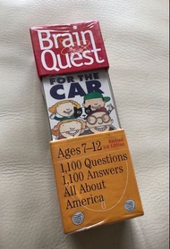 Brain Quest cards - 1,100 Qs&amp;Ans about America (ages 7-12)