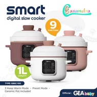 GEA Baby Slow Cooker GBSC-100 Smart Digital Slow Cooker 1 Liter Baby Food Cooking Tool/