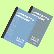 Klong exercise book MS 216 Volume a4 400 pages 70 gsm horizontal lines compiled notebook smooth whit