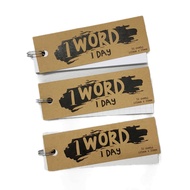 3pcs Word Sheet / 1 word 1 day / Small Word Note for Study Blank Dot Grid Word Sheets