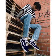 Genuine Vans Shoes Stape Cruze Comfycush Black White/ All Black/Blue