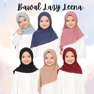 Tudung Budak Instant Bawal Budak Lazy Lazy Travel Kids Mosscrepe Awning Less Tudung Kanak-Kanak