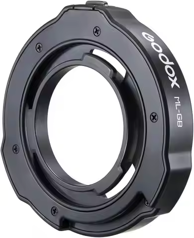 Godox ML-GB Bowens Mount Adapter for Godox AD300Pro AD400Pro Flash Godox ML100Bi ML60IIBi ML30 ML60 