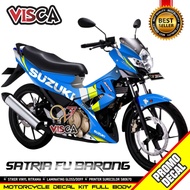 Decal Satria FU Barong Striping Satria Fu Barong Stiker Motor Satria FU Livery