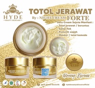 hyde beauty skincare 0ri bp0m glowing cream siang dan cream malam forte / krim night krim day