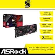 ASROCK AMD Radeon RX 7900 XTX CPhantom Gaming 24GB OC