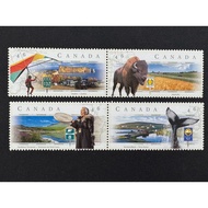 Canadian Stamps 1999.03.31 Road Landscape Set of 4 All 70 Yuan (Buy 5 Publishing Pictures 2)