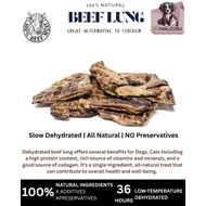 Dehydrated Beef Lung 100% Natural Dehydrated Dog Cat Snack Treat