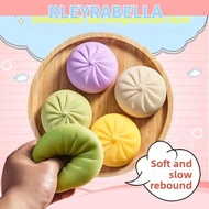 RLEYRABELLA Giant Dumpling Squishy, Soft Squishy Slow Rising Squishy,  Decompression Dough Calming S