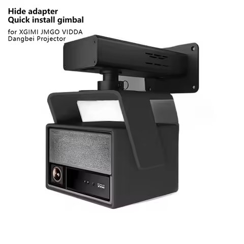 Best Projector Wall Bracket for XGIMI RS20 Hisense Dangbei JMGO Projectors,Hidden Adapeter,Quick Ins