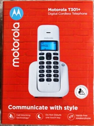 Motorola T301+ Digital Cordless phone 家用室內無線電話