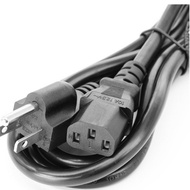 CPU / monitor power cable power cord 1meter Computer line AC Power Cord 2 Pin Plug