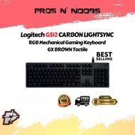 Logitech G512 Carbon Lightsync RGB Mechanical Gaming Keyboard with GX Switches