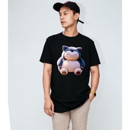 Men's T-Shirt Product Name Premium 3D UnisexWanita Snorla biru H0672 By Hans & Co