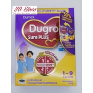 Dumex Dugro Sure Plus 1-9 Tahun (Asli) 600gm