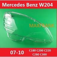 FOR Mercedes Benz W204  07 08 09 10 C180 C200 C220 C280 C300 headlamp cover headlight cover LENS