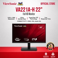 ViewSonic VA221A-H 22" Full HD 1920 x 1080 120Hz IPS Technology 1ms SuperClear IPS Monitor