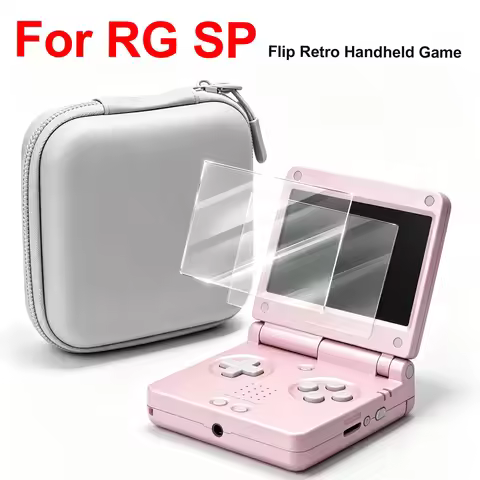 RGSP Case Tempered Glass Screen Game Storage Bag Zipper Carry Bag Eva Hard Handbag RG SP Game Access