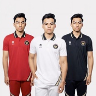 Indonesian Team Polo Shirt for Men and Women / Men's Football Collar Shirt / Wangkis Indonesian Team