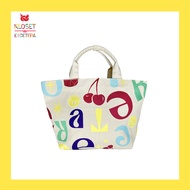 Kloset &amp; Etcetera Pixie Cherry Happiness With Love Tote / S กระเป๋าถือลายพิมพ์