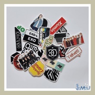 [10pcs] KPOP EXO Mini Stickers | Kpop Freebies Stickers