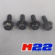 208 iron bolts for front footrests for Honda MegaPro Verza Mega pro FI (4 pcs) foot rest motorcycle