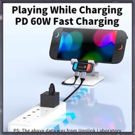 [A Z T K] Portable Docking Station  Switch 2, Mini Travel Dock with 4K  Output & PD Charging for NS2