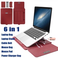 ☪for Dere R9 Pro R14 V14 Laptop Sleeve Flip Bag Foldable Bracket Cable Belt Power Charger Mouse ⓥ☁